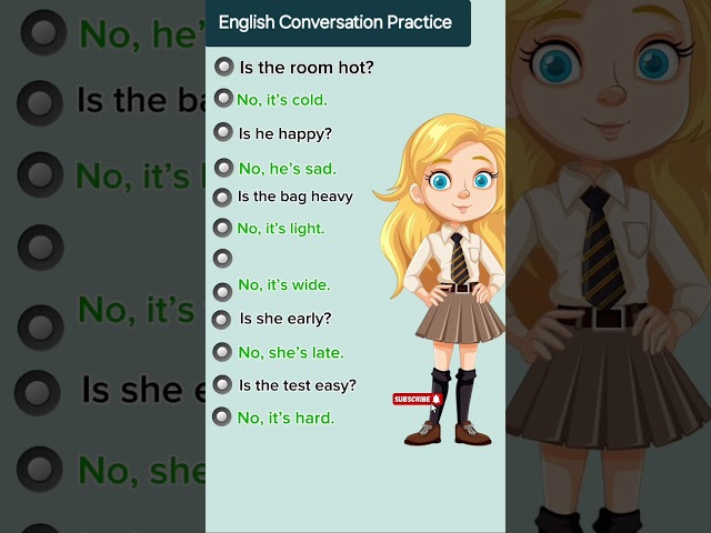 English  Conversation Practice/ Daily Use English question answer practice #englishquestioansanswers