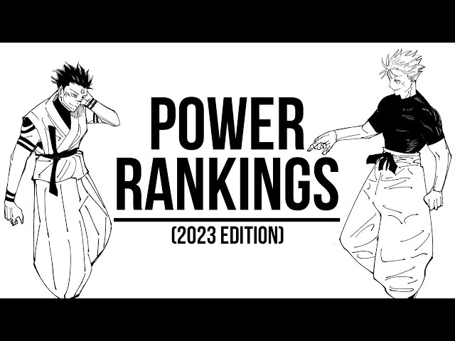 Jujutsu Kaisen Power Rankings (2023 Edition!)