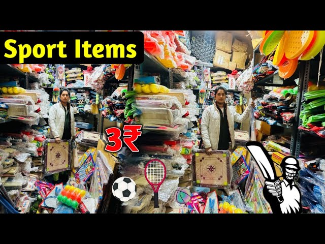 Sports Items Wholesale Market In delhi Sadar Bazar Cricket Bat Manufacturer