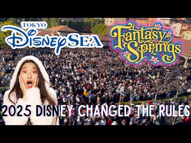 2025 🇯🇵TOKYO DisneySea FANTASY SPRINGS Changed the Rules! Trip Vlog, Rides POV, Guide, Honest Review