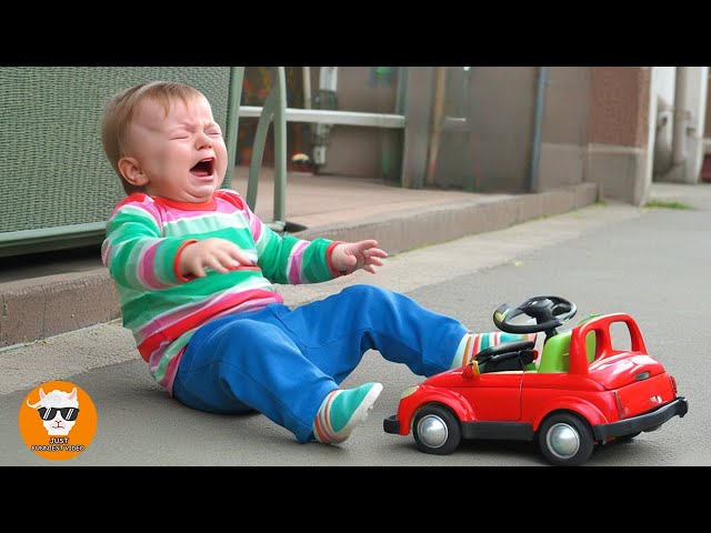 Funniest Baby Gets Crazy with Playgrounds FAIL #2 - Funny Baby Videos | Just Funniest