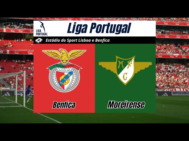 AO VIVO - Benfica X Moreirense - { Campeonato Português } - Rodada 21