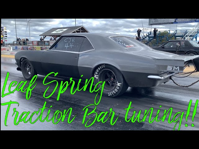 Leaf Spring Traction bar tuning and adjustments!