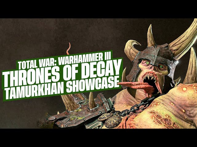 Total War: WARHAMMER III - Tamurkhan, The Maggot Lord Gameplay Showcase