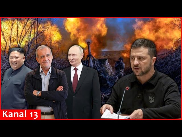 Russia "directly involves" North Korea and Iran in the war with Ukraine - Volodymyr Zelenskiy