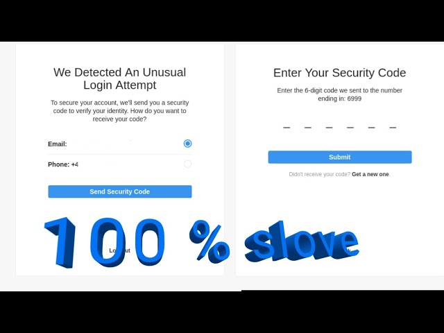 Enter your security code Instagram problem how to solve | Instagram security code problem