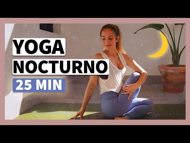 🌙 Yoga Nocturno para Relajarte y Dormir 💤 Clase Suave