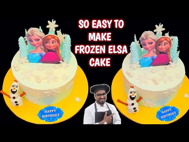 How To Make Elsa And Anna Cake, princess cake decorating Trending Cakes! SAMCAKESCRAFT