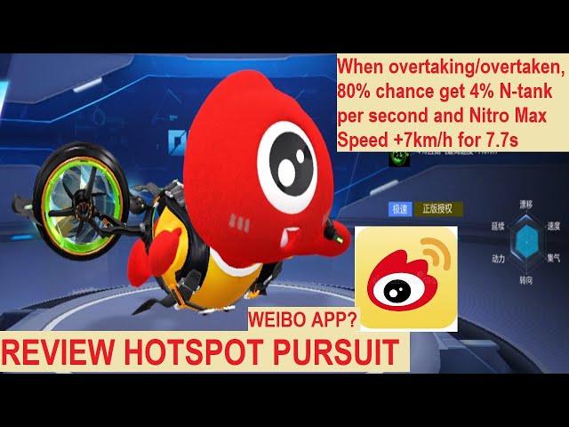 Weibo As An A Car? Review Hotspot Pursuit 【QQ Speed Mobile】