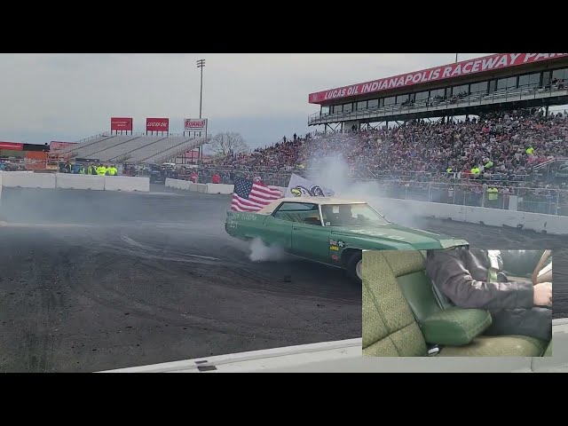 CLEETUS AND CARS BURNOUT PAD 2023 INDIANAPOLIS