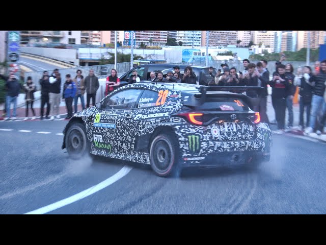 Oliver Solberg INSANE Drift in Monaco | Rallye Monte Carlo 2025