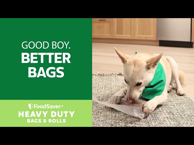 Introducing FoodSaver® Heavy Duty Bags & Rolls