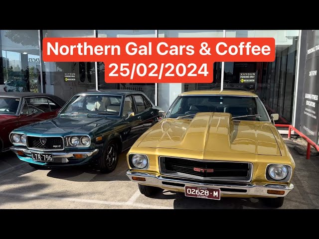 Northern Gal Cars & Coffee Muscle Car Street Car Show walk through