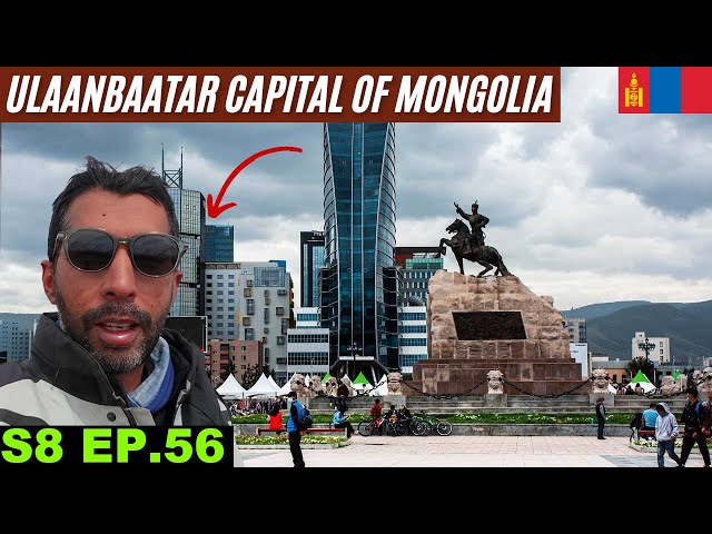 Finally Arrived in Ulaanbaatar Capital of Mongolia 🇲🇳 S8 EP.56 | Pakistan to Japan Motorcycle Tour