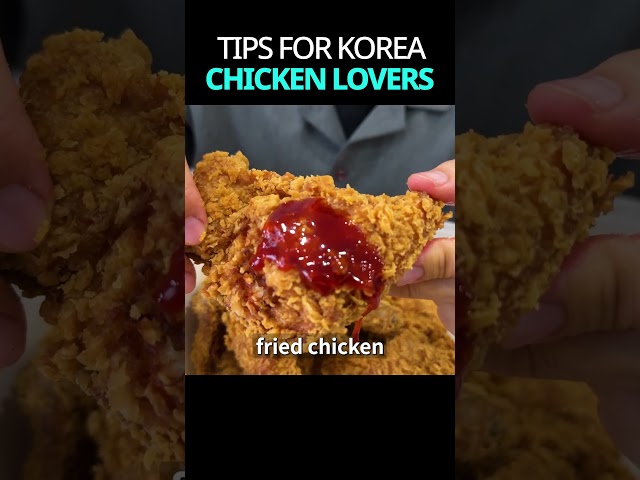 TIPS FOR KOREA CHICKEN LOVERS