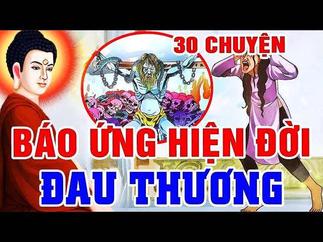 30 Chuyện Phật Giáo Nhân Quả, Về BÁO ỨNG HIỆN ĐỜI Đau Thương Bi Đát Nhất AI CŨNG NÊN NGHE Dù 1 Lần