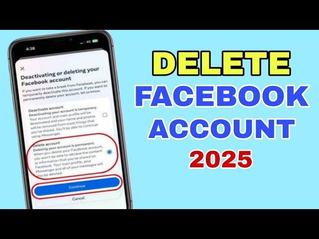 PAANO E DELETE ANG FACEBOOK ACCOUNT KUNG HINDI NA GINAGAMIT 2025