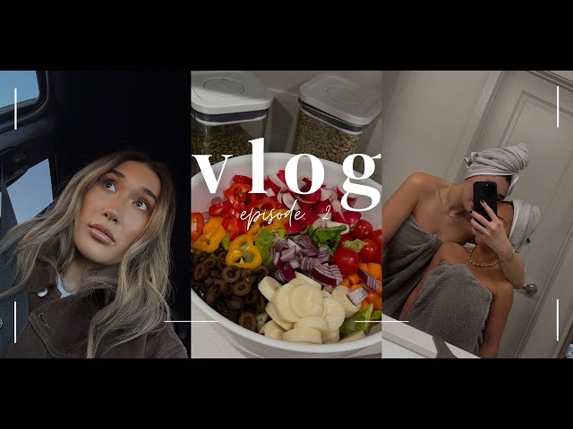 weekly vlog + a look inside my makeup kit | VLOG