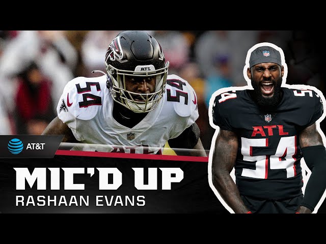 Tackle machine Rashaan Evans is mic'd up against the Washington Commanders | Atlanta Falcons