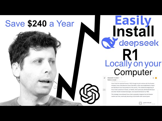 Install DeepSeek R1 & OpenWebUI Locally | Run any AI on Your Computer & Save Money!