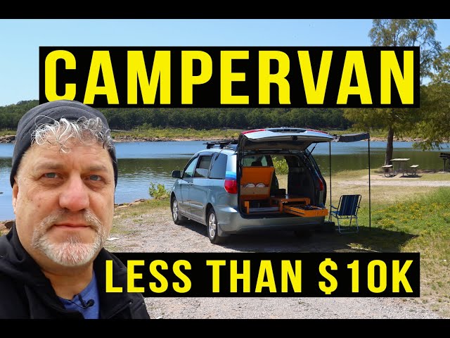 2008 Toyota Sienna Camper Van - #vanlife for less than $10K!