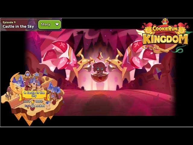 Cookie Run Kingdom : Episode 9 Castle In The Sky Stage 1 - 30 Gameplay & Cutscene