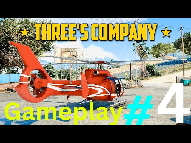 GTA 5 Gameplay #4 |Three's Company mission.