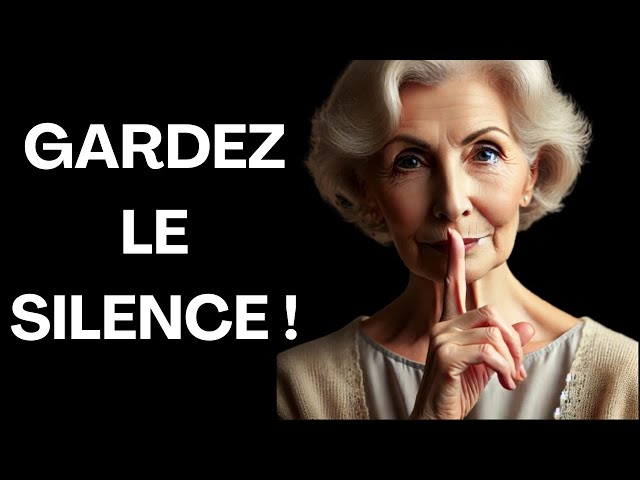 8 Choses à Ne JAMAIS Révéler à Personne après 50 ans !