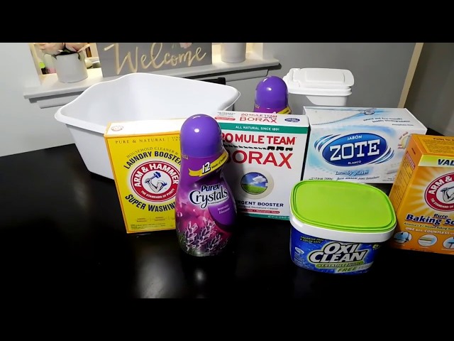 MY FIRST DIY/DIY LAUNDRY DETERGENT2019/HOW TO MAKE YOUR OWN LAUNDRY DETERGENT/MISSNATURALSHAY