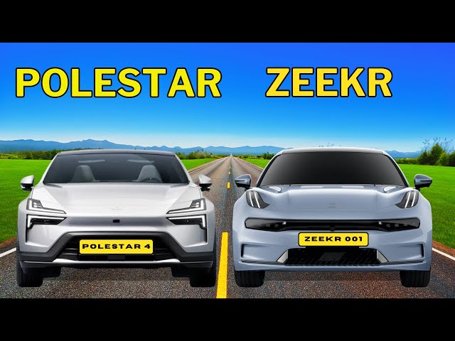 Polestar 4 vs. Zeekr 001: A Comprehensive Review and Comparison