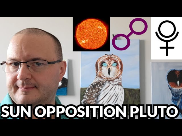 Sun Opposition Pluto in Astrology - Natal and Transiting