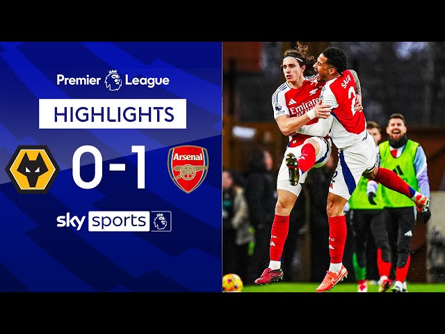 Controversial Lewis-Skelly red as Arsenal edge past Wolves! 🟥 | Wolves 0-1 Arsenal | EPL Highlights