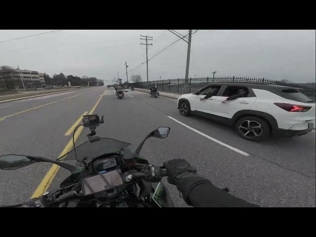 Biker Gang Confrontation