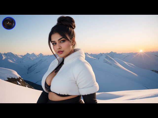 [4K] AI Art Lookbook - Arctic Chic: Fashion in Ice ❄️🏔️