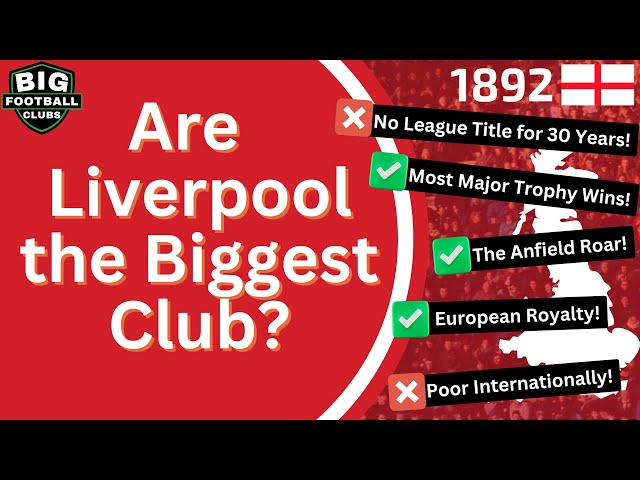 Are Liverpool The Biggest Football Club in England?