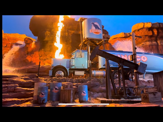 Cars Road Trip 4k Ride POV Walt Disney Studios at Disneyland Paris!