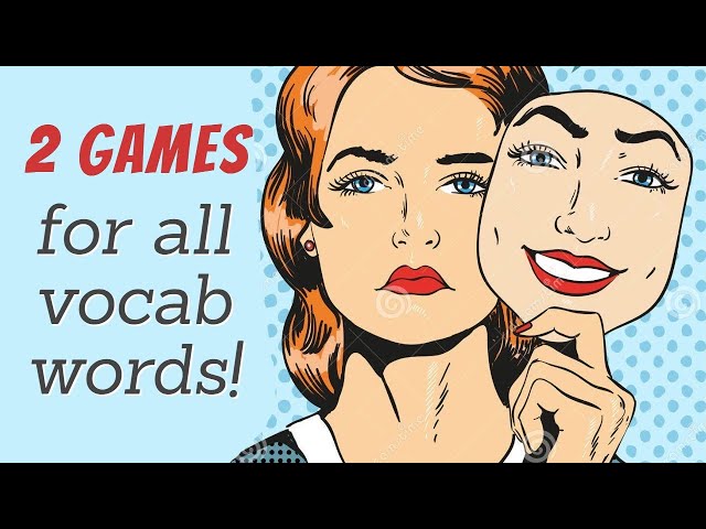 2 Vocabulary games for all topics & lessons! ESL