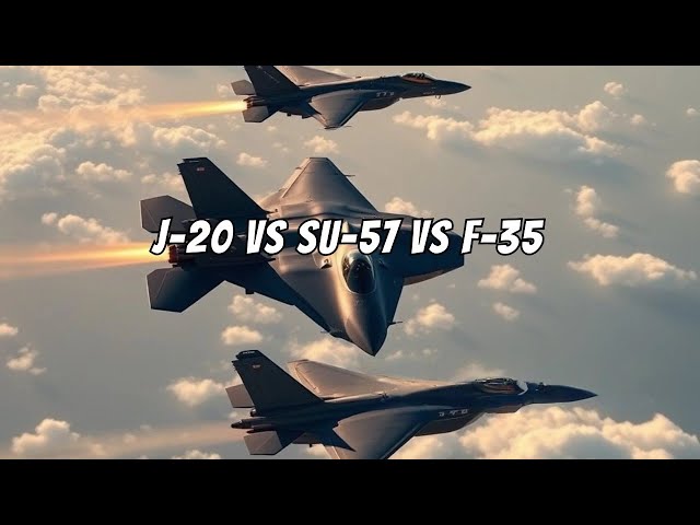 J-20 vs Su-57 vs F-35: The Ultimate Fighter Jet Comparison 🔥✈️