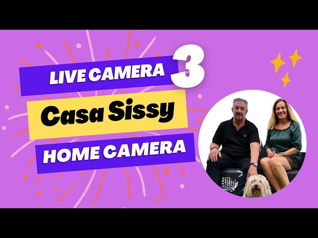 Casa Sissy 24/7 LIVE - camera 3 - Daily Real Life of an Italian Couple: Uncut - Unscripted