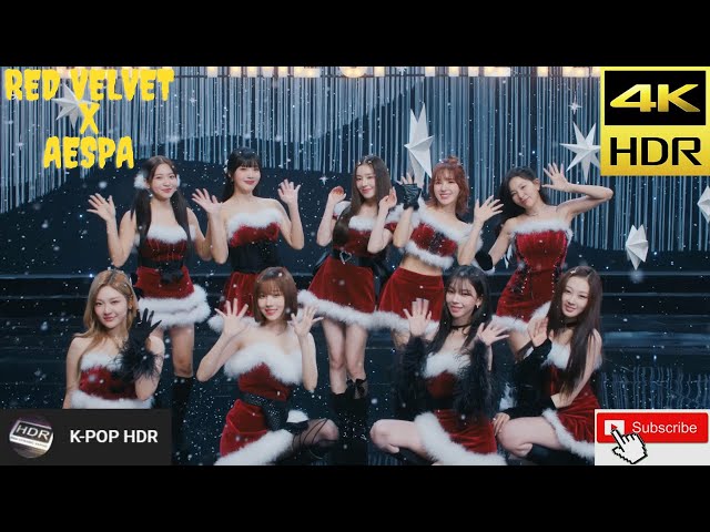 Red Velvet X aespa - Beautiful Christmas {4K HDR MV}