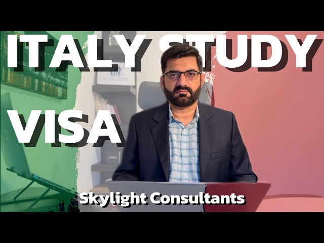 Italy Study Visa | No Tuition Fee | Scholarships | Skylight Consultant