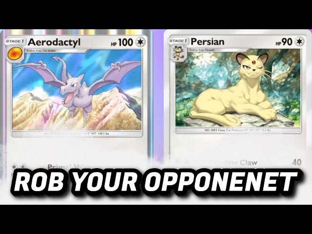 How Persian and Aerodactyl Depleted My Opponent’s Entire Hand! Pokemon TCG Pocket