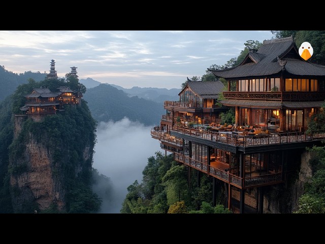 Wangxian Valley, Jiangxi🇨🇳 Cliff Town Built at Cost of 2.8 Billion RMB (4K UHD)