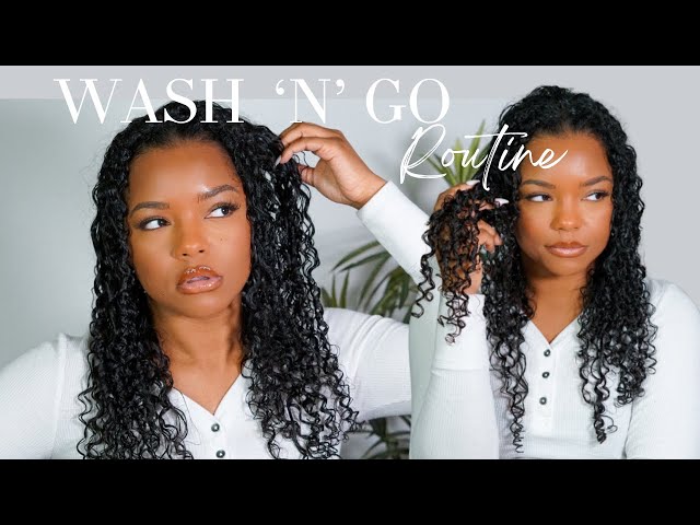 Super Defined Wash n Go on Thin Hair | #naturalhair #naturalhairstyles