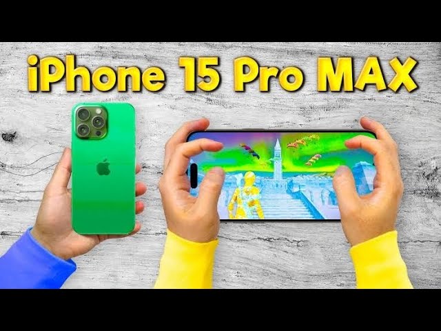 PUBG MOBILE iPhone 15 Pro Max Gameplay