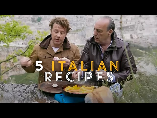 5 Italian Recipes With Jamie Oliver & Gennaro Contaldo