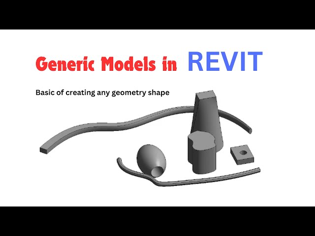 Generic model in REVIT (basics of drawing any geometry shape)