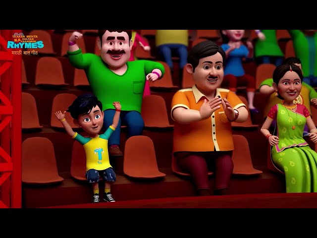 28-Minute Kids Rhymes Compilation with Jethalal & Daya | TMKOC Fun & Educational Songs for Children