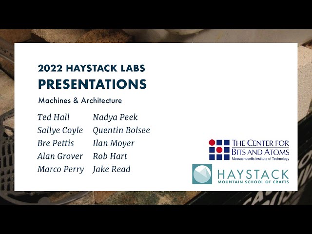 Haystack Labs: Machines & Architecture