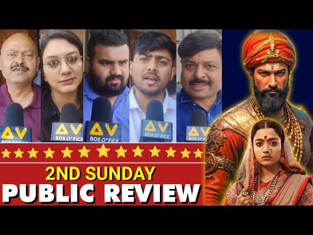 Chhaava public review 1st Show, Chhaava public review day 10, chhaava public review reaction